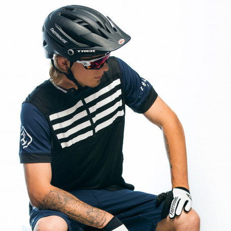 FASTHOUSE BIKE JERSEY CROSSLINE STRIPES BLACK FASTHOUSE BIKE JERSEY CROSSLINE STRIPES BLACK