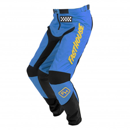 FASTHOUSE PANTS GRINDHOUSE BLUE/YELLOW
