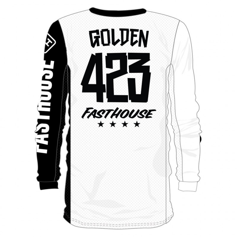 FASTHOUSE Flocage Maillot Personnalisé MASKED 2.0