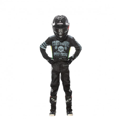 FASTHOUSE YOUTH JERSEY GRINDHOUSE SWELL BLACK/CHARCOAL FASTHOUSE YOUTH JERSEY GRINDHOUSE SWELL BLACK/CHARCOAL