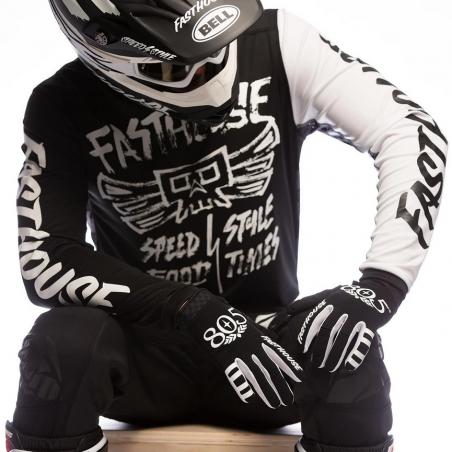 FASTHOUSE JERSEY GRINDHOUSE TRIBE BLACK FASTHOUSE JERSEY GRINDHOUSE TRIBE BLACK
